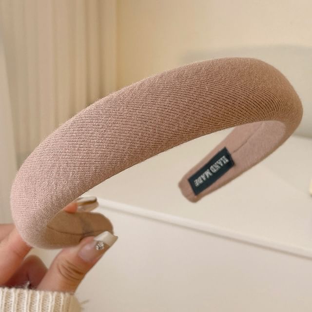 Miss Floral-Plain Fabric Headband