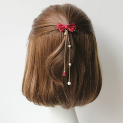 Twin Bear - Bow Hair Clip