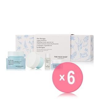 THE FACE SHOP - The Therapy Vegan Moisture Blending Cream Special Set (x6) (Bulk Box)