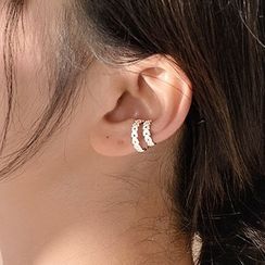 DeerMe - Layered Alloy Cuff Earring DeerMe - Layered Alloy Cuff Earring