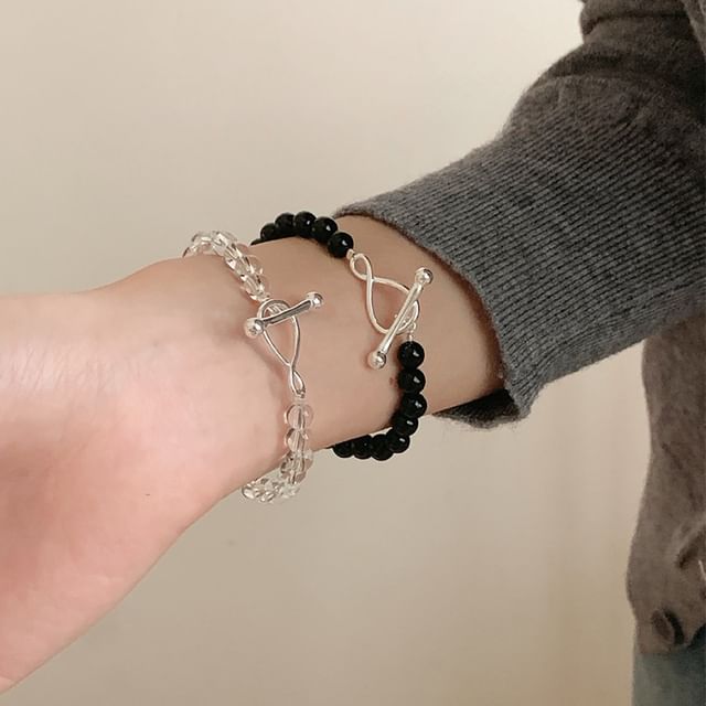 Panda Dama-Beaded Knot Bracelet