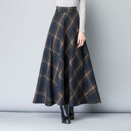 Lewwe - Maxi A-Line Skirt