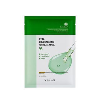 WELLAGE - Real Cica Calming Ampoule Mask