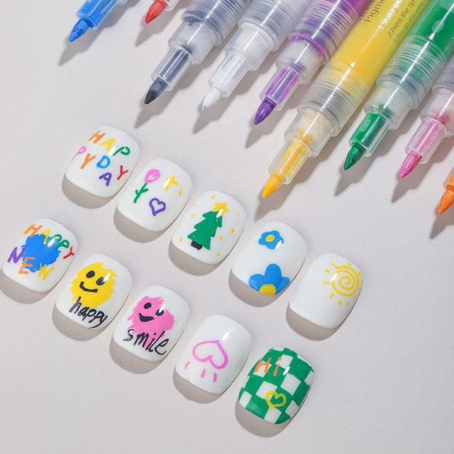Padoma Nail Art Marker Pen (various designs) YesStyle
