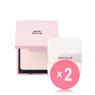 Milk Touch - All-Day Perfect Blurring Fixing Pact 2pcs Bundle Set
