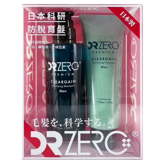 EWI Lab-DR ZERO Cleargain Clarifying Shampoo Treatment Set Men
