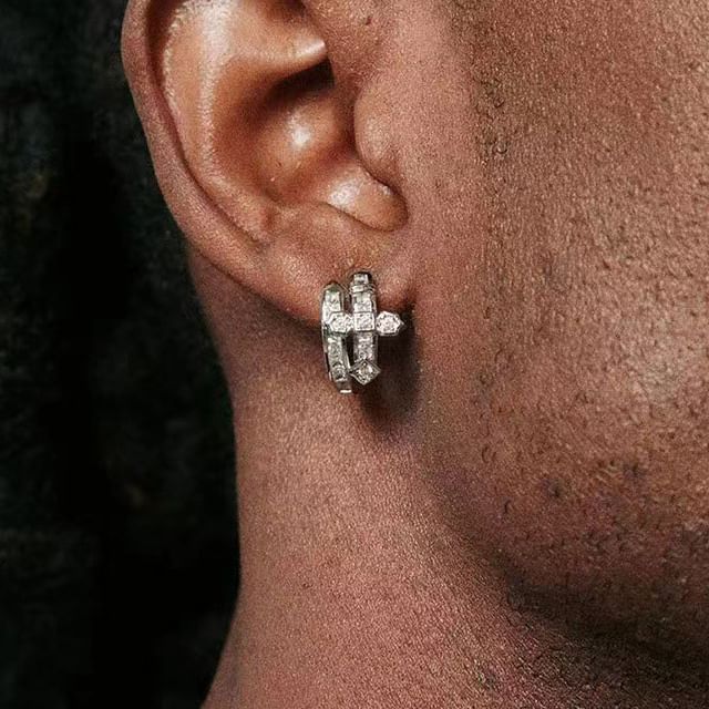 Tinseltown-CZ Huggie Earring