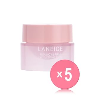 LANEIGE - Bouncy & Firm Eye Sleeping Mask Mini 3g  5pcs Bundle Set
