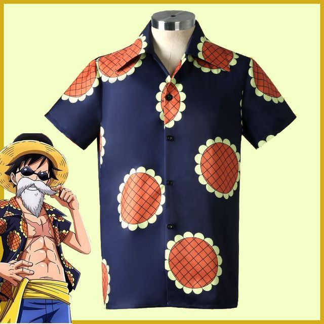 Inodawn - One Piece Monkey D. Luffy Cosplay Costume Shirt