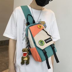 SUNMAN(サンマン) - Color Block Sling Bag