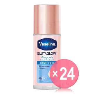 Vaseline - Glutaglow Ampoule Serum Deodorant Roll On Bright & Dry (x24) (Bulk Box)