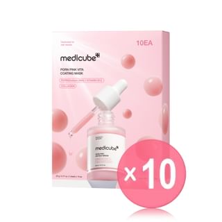 medicube - PDRN Pink Vita Coating Mask Set (x10) (Bulk Box)