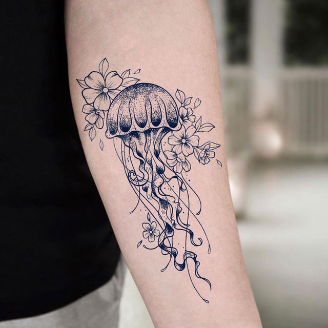 Jellyfish Tattoos: Meanings and Design Ideas with Photos