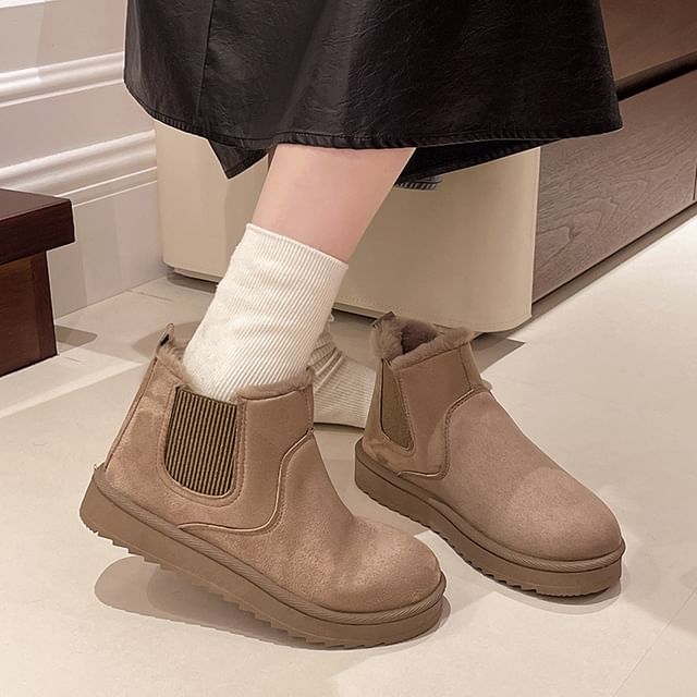 国内で当店のみ ADC - Unisex Winter  Boots - Short Summer Saving Clearance AXXD Low-Heeled Mid-Calf Boots