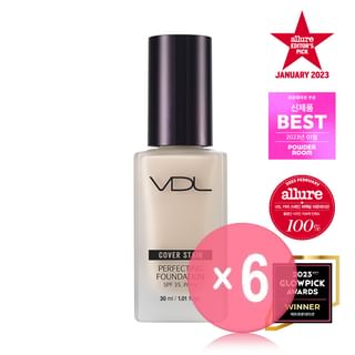 VDL - Cover Stain Perfecting Foundation - 10 Colors (x6) (Bulk Box)