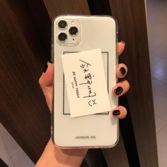 Huella - Printed Phone Case For iPhone SE / 7 / 7 Plus / 8 / 8 Plus / X / XS / XR / XS Max / 11 / 11 Pro / 11 Pro Max Huella - Printed Phone Case For iPhone SE / 7 / 7 Plus / 8 / 8 Plus / X / XS / XR / XS Max / 11 / 11 Pro / 11 Pro Max