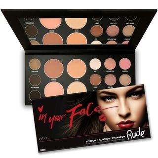 RUDE - In Your Face 3-in-1 Contour Palette