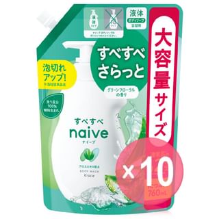 Kracie - Naive Body Wash Aloe (x10) (Bulk Box)