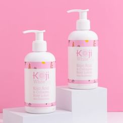 Koji White - Kojic Acid Glowing + Collagen Booster Skin Brightening Body Lotion