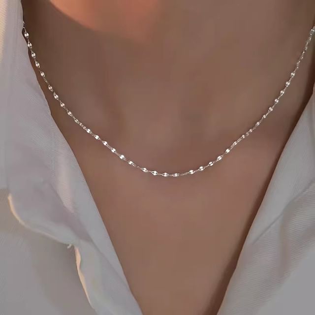 A-ROCH-Chain Sterling Silver Necklace