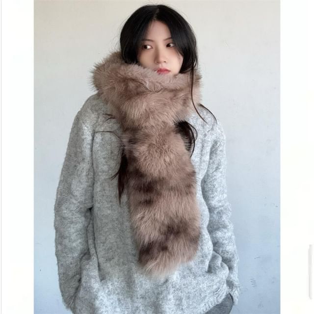 4-4 STUDIO-Fluffy Scarf