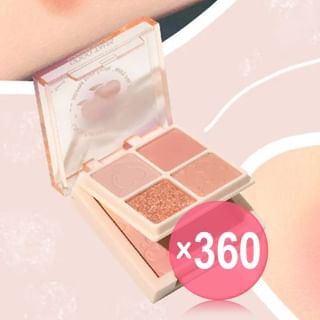 GOGO TALES - Eyeshadow & Blush Palette - Peach Juice (x360) (Bulk Box)