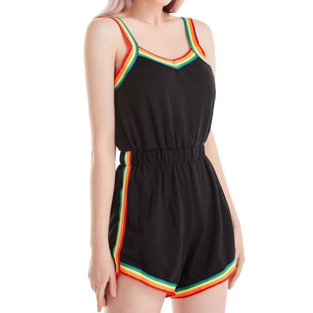 romper spaghetti strap