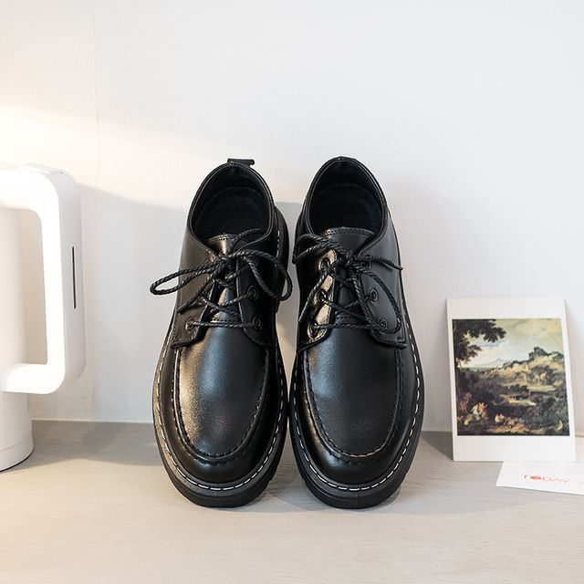 VEAZ-Lace-Up Loafers