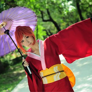 星河动漫银魂神乐角色扮演服 Yesstyle