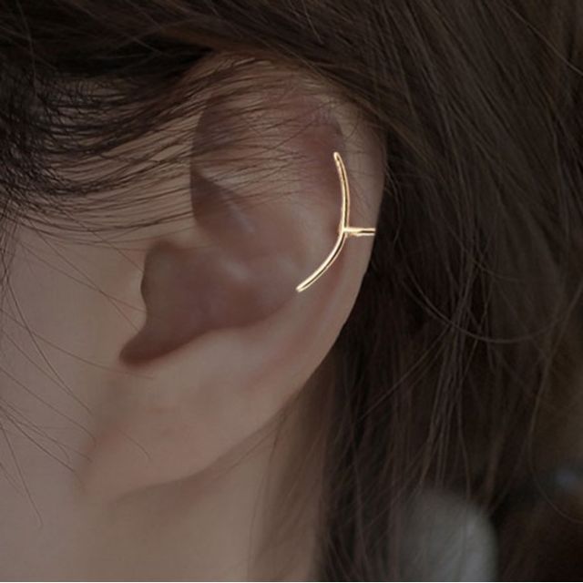TheBEARs Asymmetrical Ear Cuff YesStyle