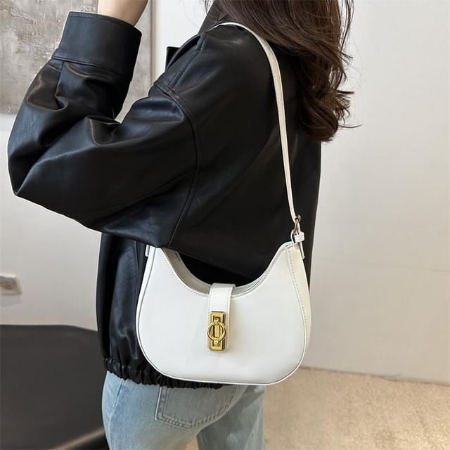 Indenis-Buckled Shoulder Bag