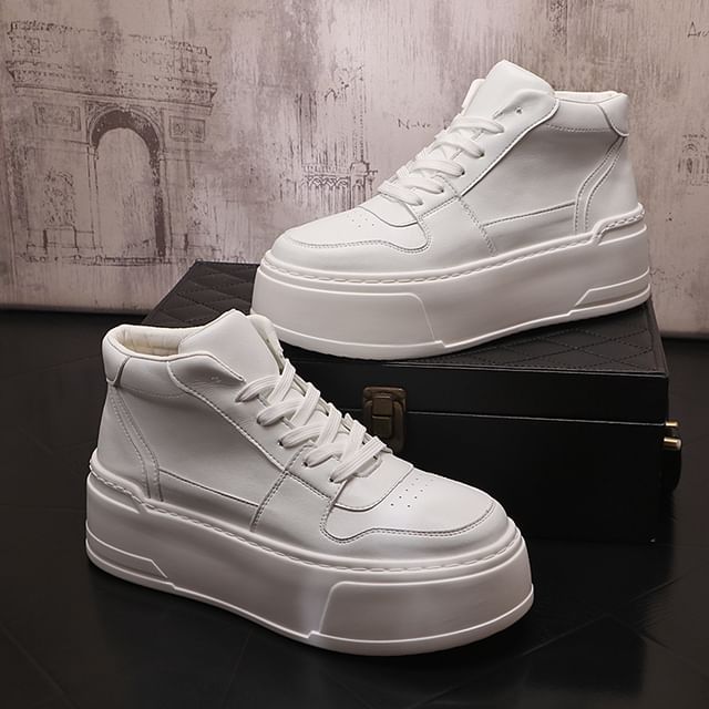 Mr Ozera-Platform High-Top Sneakers Various Designs