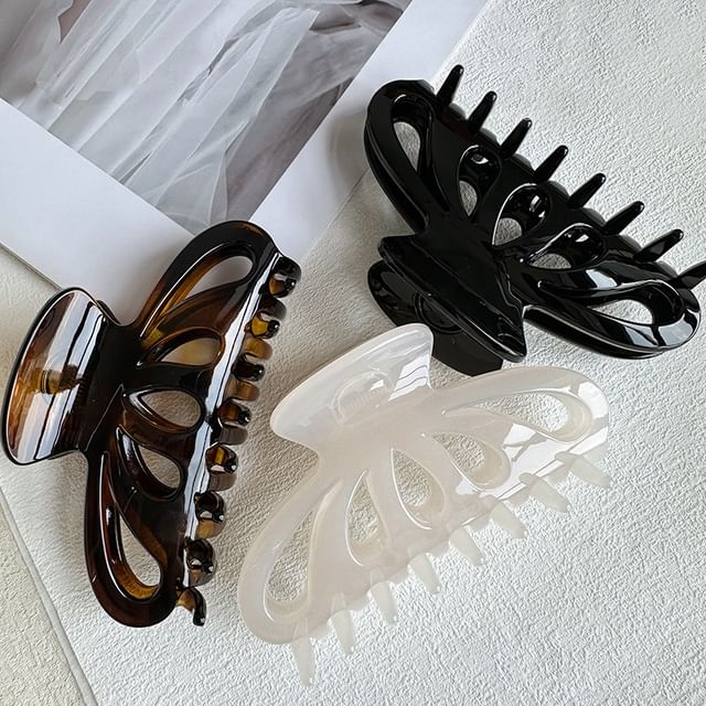 Allyrinta-Cutout Acetate Hair Clamp