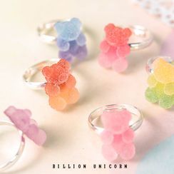 Pink Unicorn - Bear Ring
