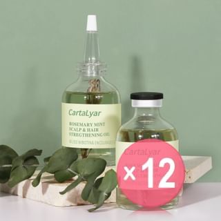 CartaLyar - Rosemary Mint Scalp & Hair Strengthening Oil (x12) (Bulk Box)