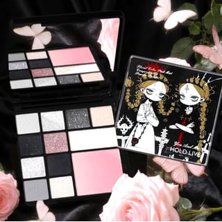 HOLD LIVE - 12 Color Pink Mist Compreshensive Powder Palette - H07