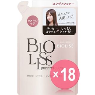 Kose - Bioliss Pure Retouch Moist Shine Conditioner (x18) (Bulk Box)