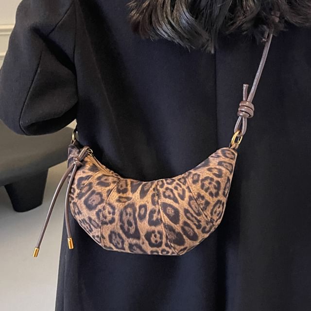 KOCORE-Leopard Print Shoulder Bag