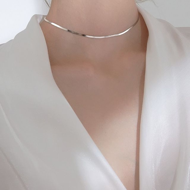 Toinianimos-Sterling Silver Choker