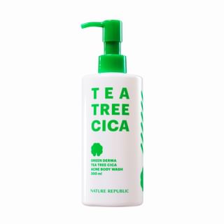 NATURE REPUBLIC - Green Derma Tea Tree Cica Acne Body Wash