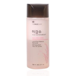THE FACE SHOP - Rice Water Bright Lip & Eye Makeup Remover THE FACE SHOP - Rice Water Bright Lip & Eye Makeup Remover