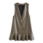 A-Line Dungaree Dress