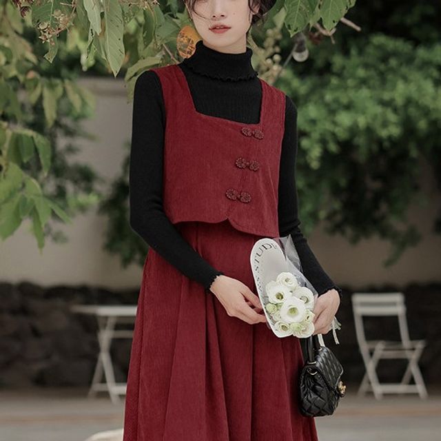 flower embroidered white dress Shannon Floral Mini Jenny by Jenny Yoo 00's Dress Short sleeves Color:Root Beer