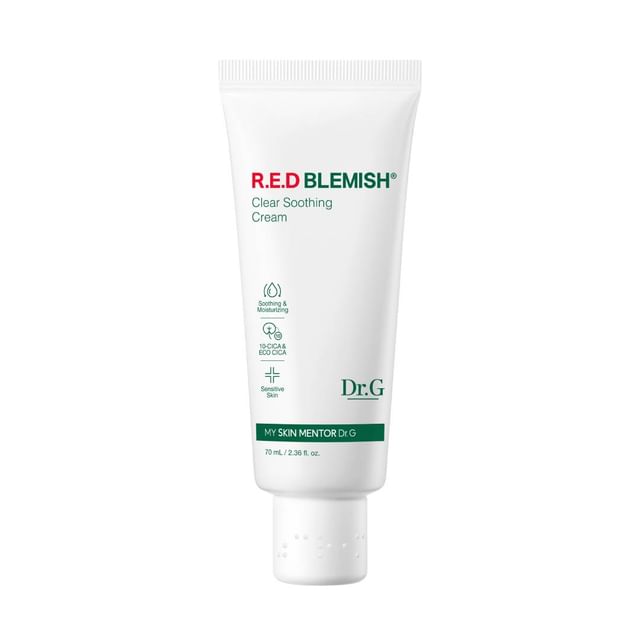 Dr-G-RED Blemish Clear Soothing Cream Tube Type Kojący krem w tubce-70 Ml