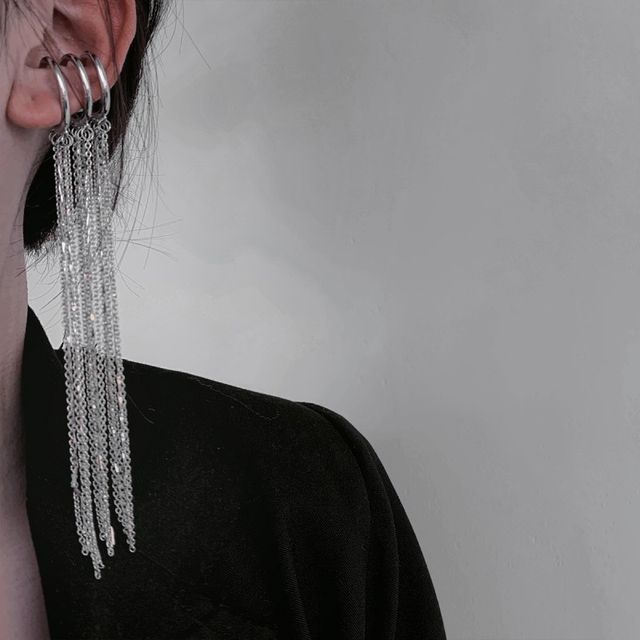 Seirios-Chain Drop Earring