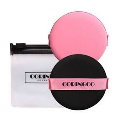 CORINGCO - Pink Air Cushion Puff Set