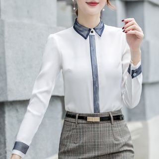blouse with dress pants