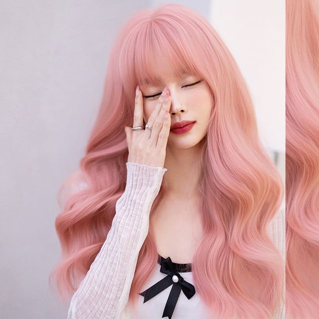 SEVENQ-Long Full Wig - Wavy