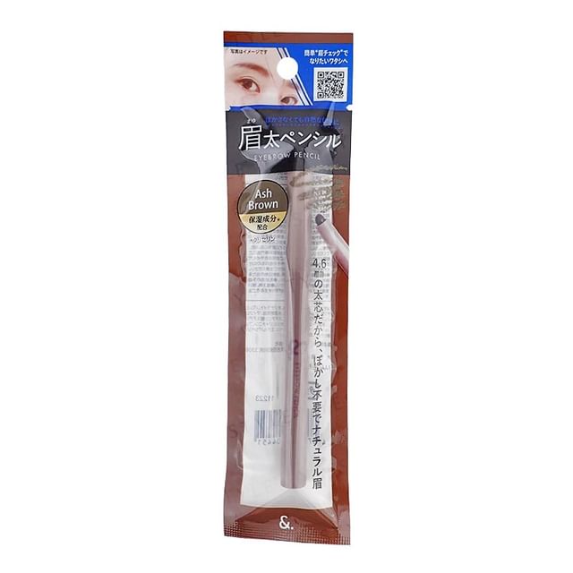DAISO &. Eyebrow Pencil Thick Core Ash Brown YesStyle