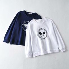 Osion - Tennis Embroidered Pullover Osion - Tennis Embroidered Pullover